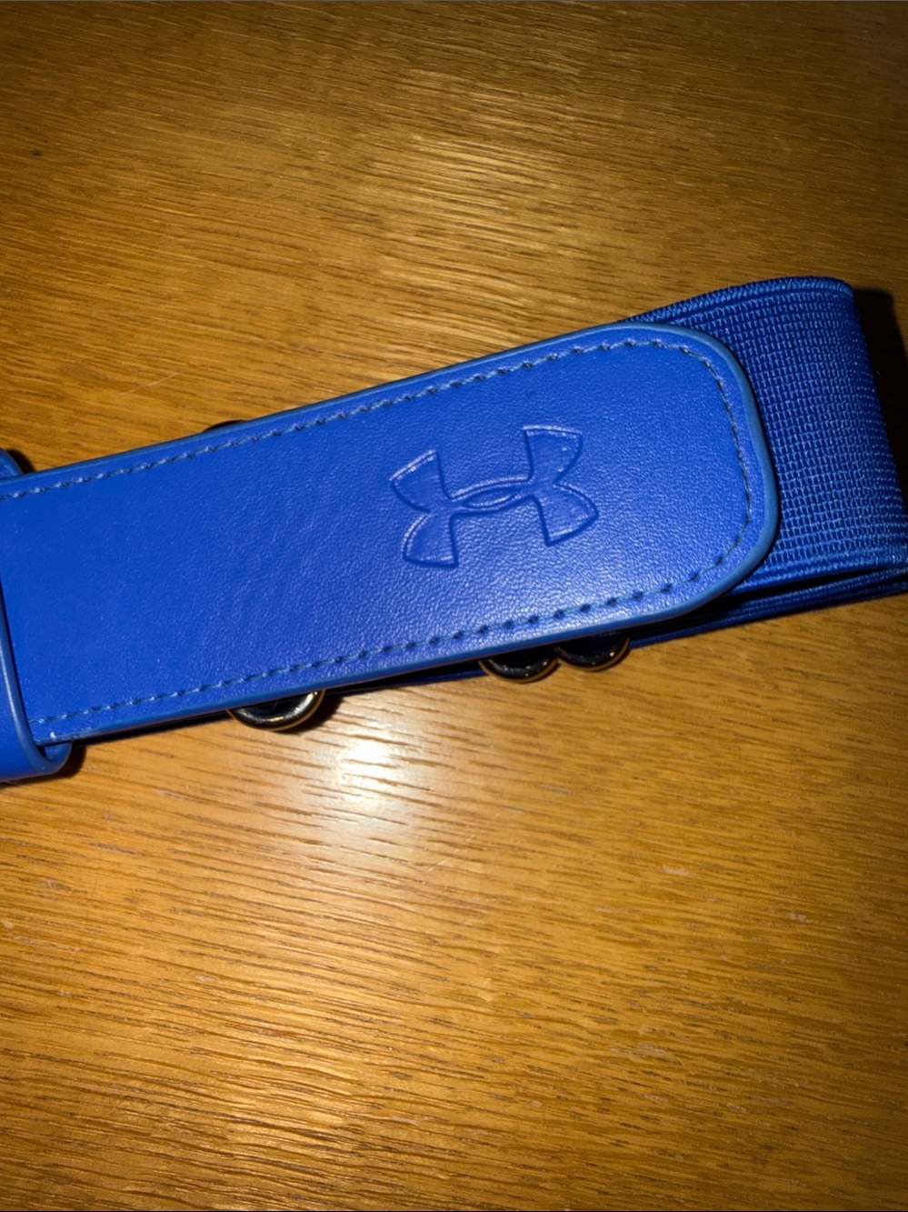 Under Armour Royal Blue Elastic Logo Belt